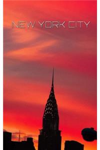 New York City Chrysler Building Writing Drawing Journal