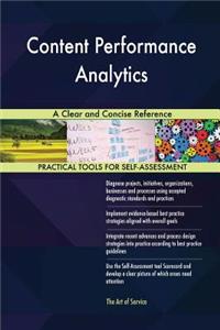 Content Performance Analytics A Clear and Concise Reference