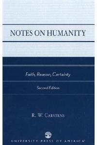 Notes on Humanity