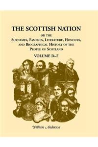Scottish Nation Volume D-F