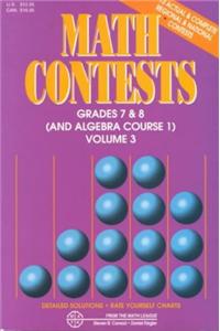 Math Contests - Grades Seventh and Eighth