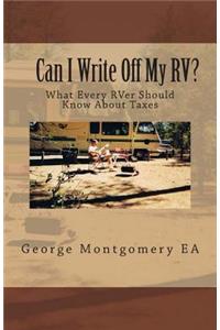 Can I Write Off My RV?