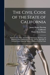 The Civil Code of the State of California