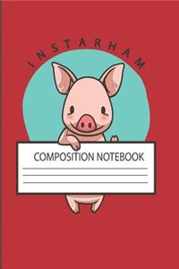 Instarham Composition Notebook