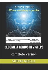 Become a Genius in 7 Steps