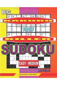 Big Kakuro and Killer Sudoku easy - medium levels.