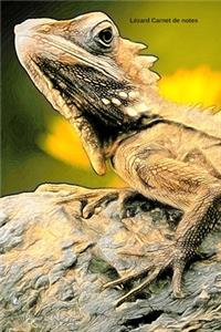 Lézard Carnet de notes