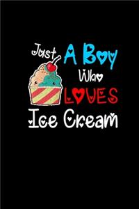 Boy Loves Ice Cream