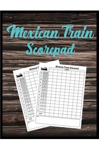 Mexican Train Scorepad