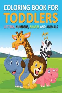 Coloring Book for Toddlers Ages 1-3