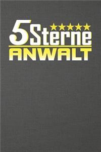 5 Sterne Anwalt