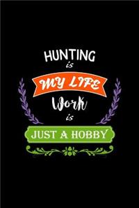 Hunting Is My Life Work Is Just a Hobby