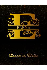 Elena Learn To Write