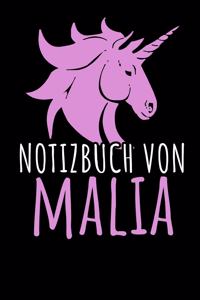 Notizbuch Von Malia