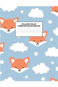 College Ruled Composition Notebook