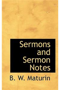 Sermons and Sermon Notes