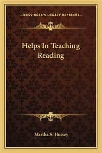 Helps in Teaching Reading