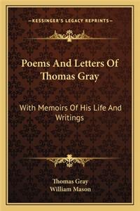 Poems and Letters of Thomas Gray