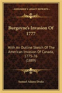 Burgoyne's Invasion of 1777