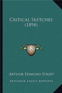 Critical Sketches (1894)