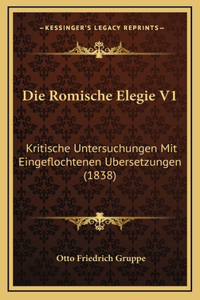 Die Romische Elegie V1