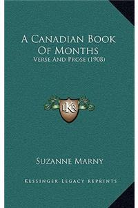 A Canadian Book Of Months