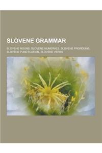 Slovene Grammar: Slovene Nouns, Slovene Numerals, Slovene Pronouns, Slovene Punctuation, Slovene Verbs