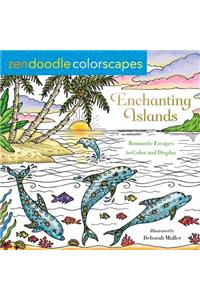 Zendoodle Colorscapes: Enchanting Islands