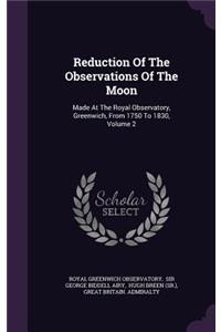 Reduction of the Observations of the Moon
