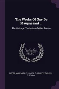 Works Of Guy De Maupassant ...