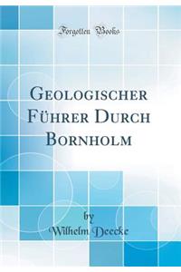 Geologischer Fï¿½hrer Durch Bornholm (Classic Reprint)