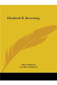 Elizabeth B. Browning