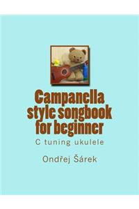 Campanella style songbook for beginner