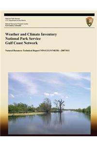 Weather and Climate Inventory National Park Service Gulf Coast Network