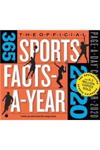 Official 365 Sports Facts-A-Year Page-A-Day Calendar 2020