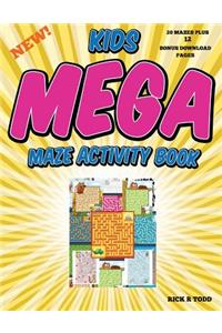 Kids Mega Maze Activity Book