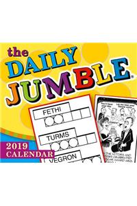 2019 the Daily Jumble Boxed Daily Calendar: By Sellers Publishing