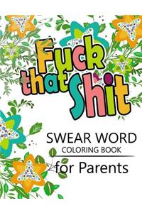 Swear Word coloring Book for Parents