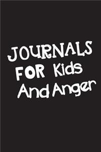 Journals For Kids And Anger