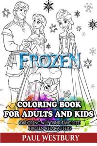 Frozen Coloring Book for Kids
