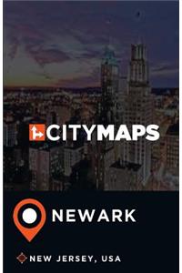 City Maps Newark New Jersey, USA