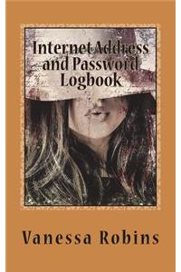 Internet Address and Password Logbook