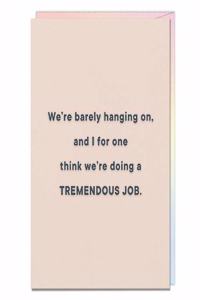 6-Pack Em & Friends Tremendous Job Greeting Cards