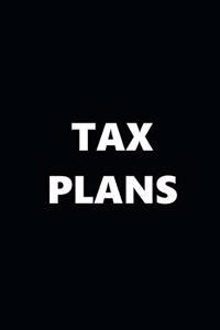 2020 Daily Planner Tax Plans Black White Design 388 Pages