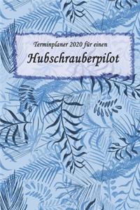 Terminplaner 2020 für einen Hubschrauberpilot