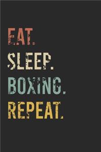 Notebook eat sleep Boxing