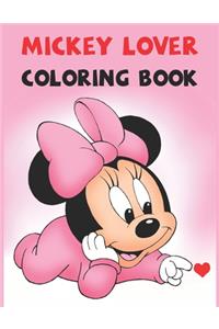 Mickey Lover Coloring Book