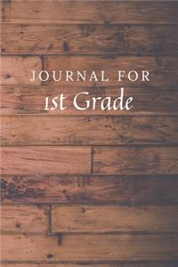 Journal For 1st Grade
