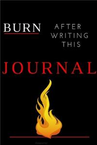 Burn After Writing this journal