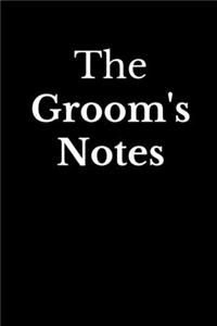 The Groom's Notes